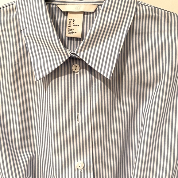 NWT SZ 4 Play and white H&M top - Picture 2 of 9